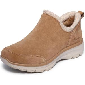 Skechers Women’s Easy Going-Sweet Behavior Ankle Boot(Chestnut)