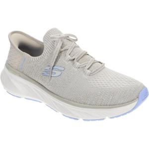 Skechers Womens Edgeride-Impression Hands Free Slip-ins(Ntlb=natural/Light Blue)