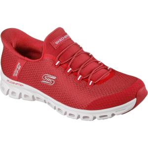 Skechers Womens Glide-Step – Pursuit Hands Free Slip-ins(Red=red)