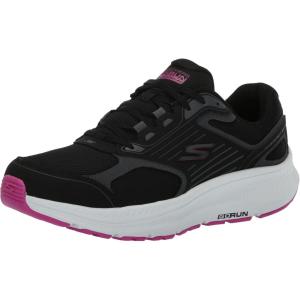 Skechers Womens Go Run Consistent 2.0 Advantage(Black/Fuchsia)