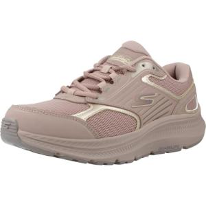 Skechers Womens Go Run Consistent 2.0 Advantage(Light Brown Leather Gold Trim)