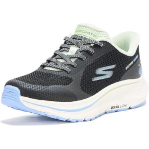 Skechers Womens Go Run Consistent 2.0 Captiva Hands Free Slip-ins(Black/Mint)