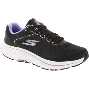 Skechers Womens Go Run Consistent 2.0 Mile(Black/Lavender)