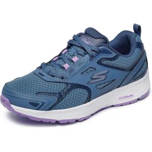 Skechers Women’s Go Run Consistent Sneaker(Blue/Purple)