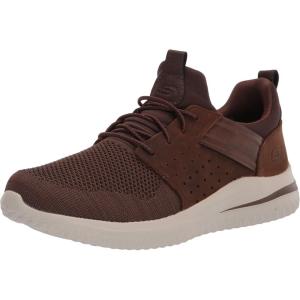 Skechers Women’s Go Run Consistent Sneaker(Delson Dark Brown)