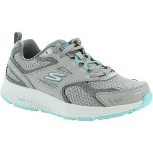 Skechers Women’s Go Run Consistent Sneaker(Grey Turquoise)