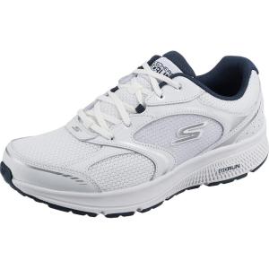 Skechers Women’s Go Run Consistent Sneaker(White/Navy)