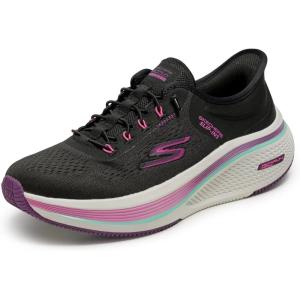 Skechers Womens Go Run Elevate 2.0 Banyan Hands Free Slip-ins(Black/Pink)