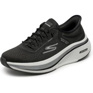 Skechers Womens Go Run Elevate 2.0 Banyan Hands Free Slip-ins(Black/White)