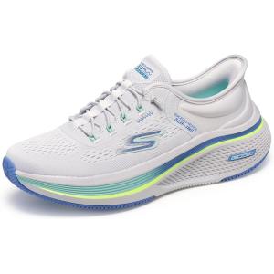 Skechers Womens Go Run Elevate 2.0 Banyan Hands Free Slip-ins(Gray/Blue)