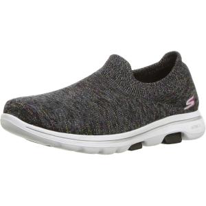 Skechers Womens Go Walk 5-15943(Black/Multi)