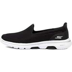 Skechers Womens Go Walk 5-15943(Black/White)