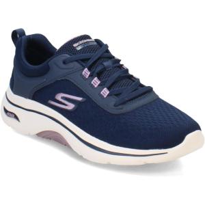 Skechers Womens Go Walk Arch Fit 2.0 Balin(Navy/Lavender)