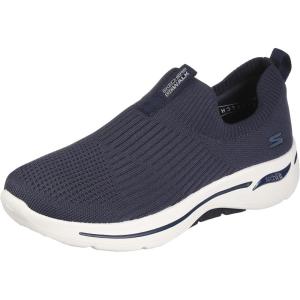 Skechers Women’s Go Walk Arch Fit Iconic Sneaker(Navy)