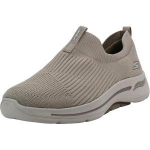 Skechers Women’s Go Walk Arch Fit Iconic Sneaker(Taupe)