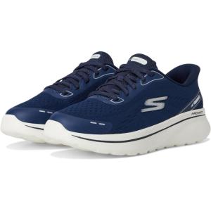 Skechers Women’s Go Walk Arch Fit N-Joy Emory Hands Free Slip-ins Sneaker(Navy/White)