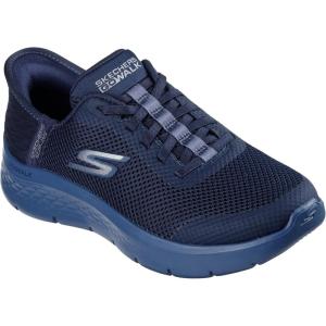 Skechers Womens Go Walk Flex Hands Free Slip-ins-Grand Entry Sneaker(Navy Textile Navy Trim)