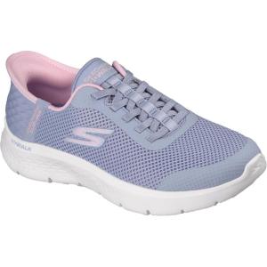 Skechers Womens Go Walk Flex Hands Free Slip-ins-Grand Entry Sneaker(Periwinkle)