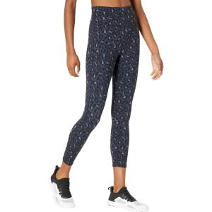 Skechers Womens Go Walk High Waisted 7/8 Legging(Midnight Leopard Print)