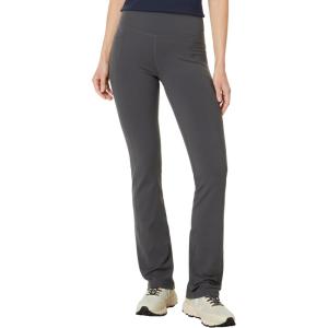 Skechers Womens Go Walk High Waisted Pant Joy – 4-Way Stretch, Moisture-Wicking, Layered Waistband(Black/Charcoal)