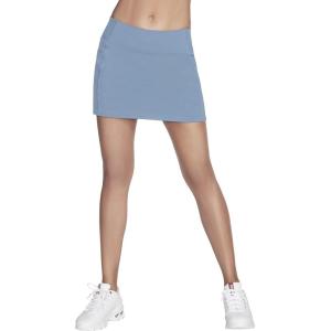 Skechers Womens Go Walk High Waisted Pickleball Skort(Blue Gray)