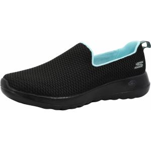 Skechers Women’s Go Walk Joy Cushioning Sneakers(Black/Aqua)