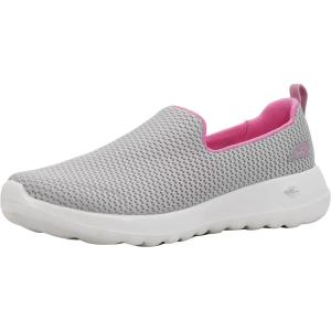 Skechers Women’s Go Walk Joy Cushioning Sneakers(Grey/Pink)