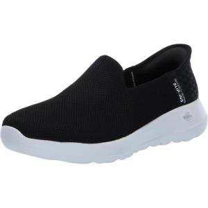 Skechers Womens Go Walk Joy Vela Hands Free Slip-ins(Black/White)