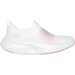 Skechers Womens Go Walk Max Walker Sally(White/Pink)