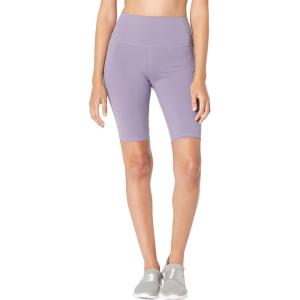 Skechers Women’s Go Walk Slip Ins High Waisted 10″ Active Bike Short(Purple Gray)