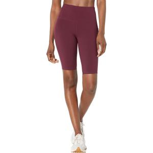 Skechers Women’s Go Walk Slip Ins High Waisted 10″ Active Bike Short(Winetasting)