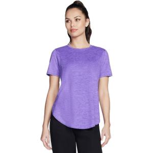 Skechers Womens Godri Swift Tunic Tee(Afterparty/Paisley Purple)