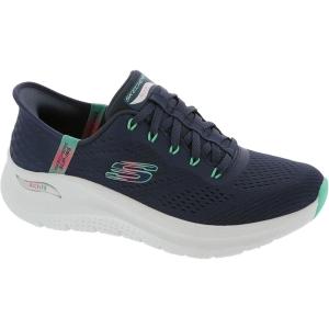 Skechers Womens Hands Free Slip-ins Arch Fit 2.0-Easy Chic(Navy)