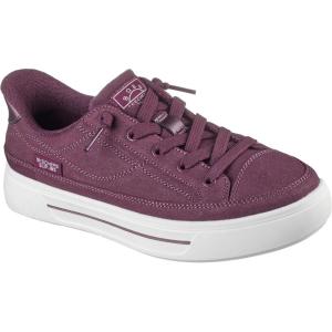 Skechers Womens Hands Free Slip-ins Bobs – Social(Burgandy)