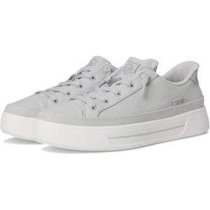 Skechers Womens Hands Free Slip-ins Bobs – Social(Light Grey)