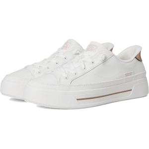 Skechers Womens Hands Free Slip-ins Bobs – Social(White)