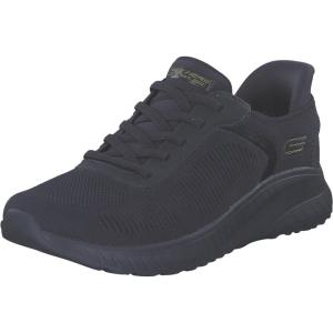 Skechers Womens Hands Free Slip-ins Bobs Squad Chaos-Current Muse(Dark Navy)
