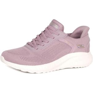 Skechers Womens Hands Free Slip-ins Bobs Squad Chaos-Current Muse(Lavender)
