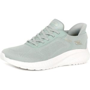 Skechers Womens Hands Free Slip-ins Bobs Squad Chaos-Current Muse(Sage)