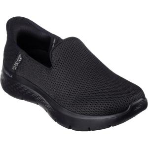 Skechers Women’s Hands Free Slip-ins Go Walk Flex Sneakers(Black)
