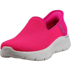 Skechers Women’s Hands Free Slip-ins Go Walk Flex Sneakers(Hot Pink)