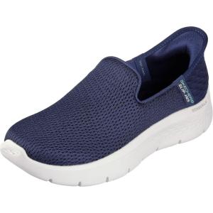Skechers Women’s Hands Free Slip-ins Go Walk Flex Sneakers(Navy)