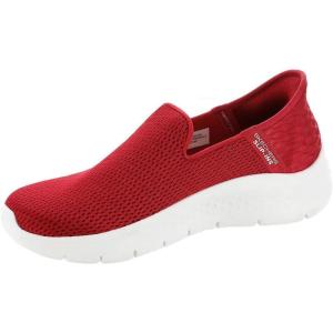 Skechers Women’s Hands Free Slip-ins Go Walk Flex Sneakers(Red-white)