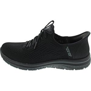 Skechers Womens Hands Free Slip-ins Virtue- Divinty(Black/Black=bbk)
