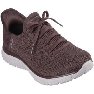 Skechers Womens Hands Free Slip-ins Virtue- Divinty(Chocolate=choc)