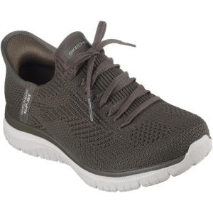 Skechers Womens Hands Free Slip-ins Virtue- Divinty(Olive=olv)