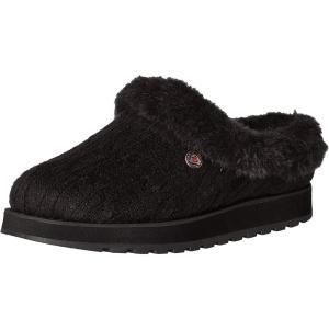 Skechers Women’s Keepsakes – Ice Angel Slipper(Black/Black)