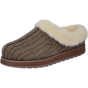 Skechers Women’s Keepsakes – Ice Angel Slipper(Taupe/Natural)