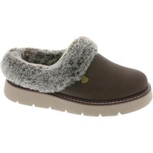 Skechers Women’s Keepsakes Lite – Cozy Blend Slippers(Chocolate)