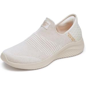 Skechers Women’s Martha Stewart Ultra Flex 3.0 – Neptune Sneakers(Natural)